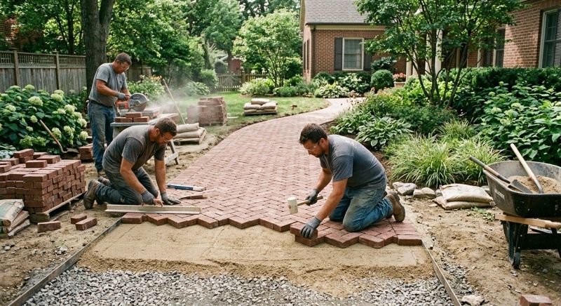 Brick Pavers Installation