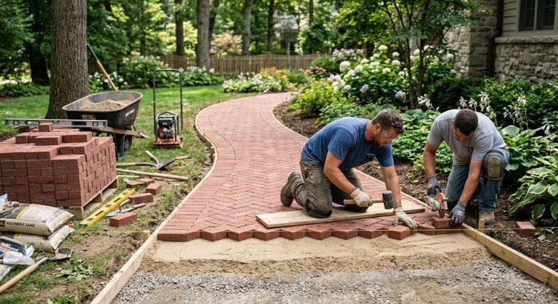 Brick Pavers Installation