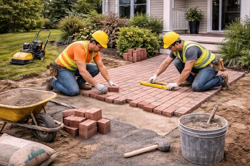 Brick Pavers Installation