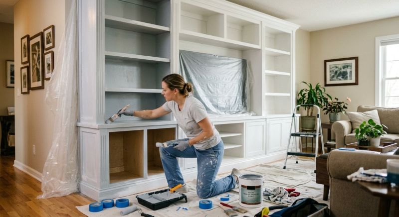 Cabinet Painting