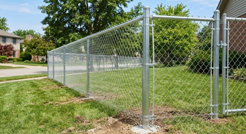 Chain Link Fence Installation