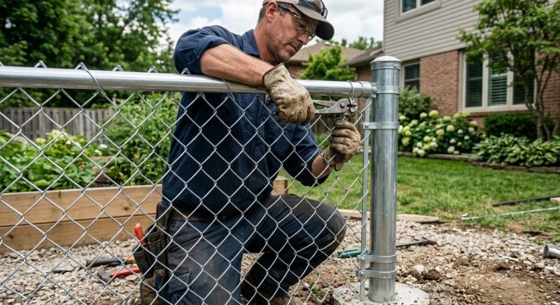 Chain Link Fence Repair