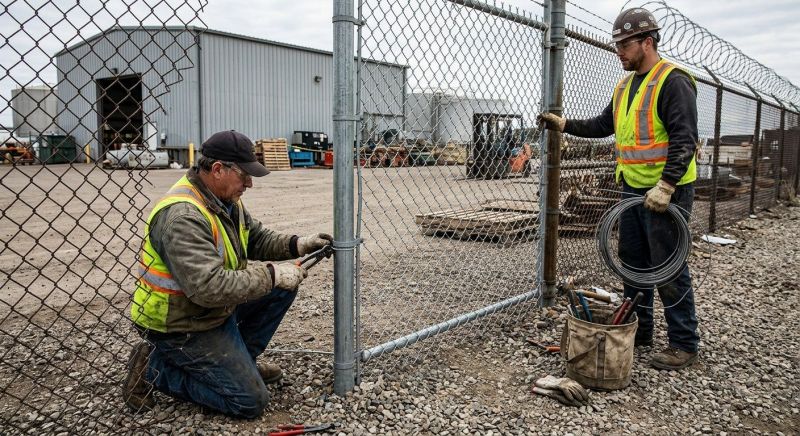 Chain Link Fence Repair