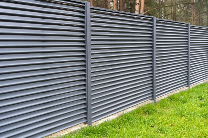 Commercial Aluminum Fence Installation