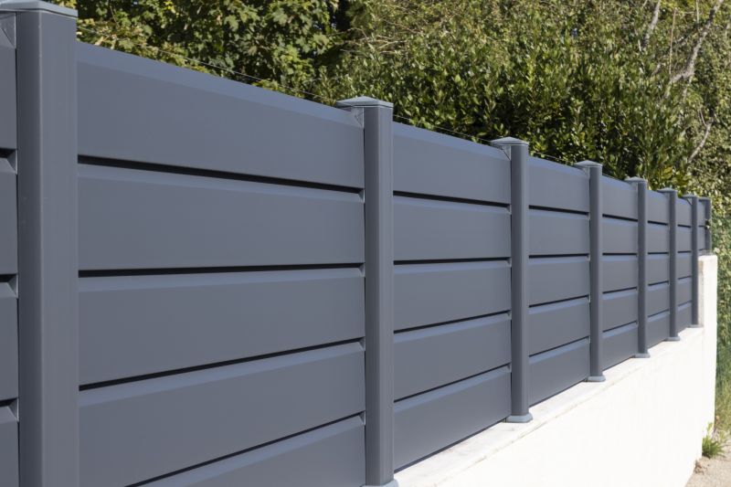 Commercial Aluminum Fence Installation