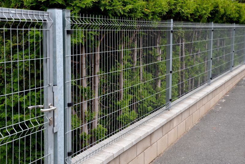 Commercial Aluminum Fence Installation