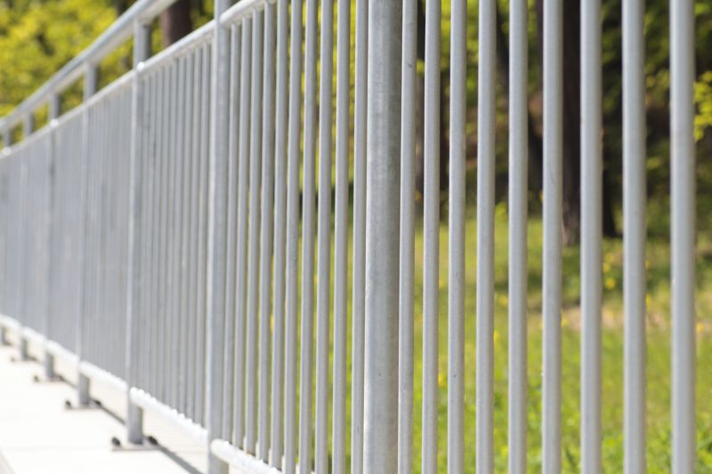 Commercial Aluminum Fence Installation