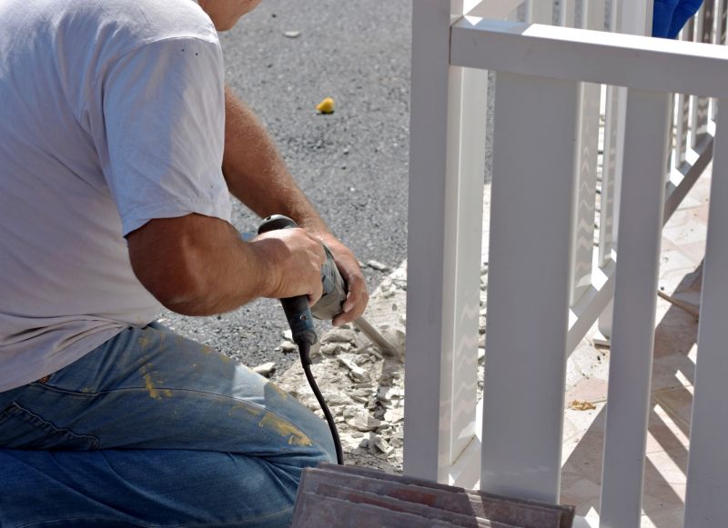 Commercial Aluminum Fence Repair