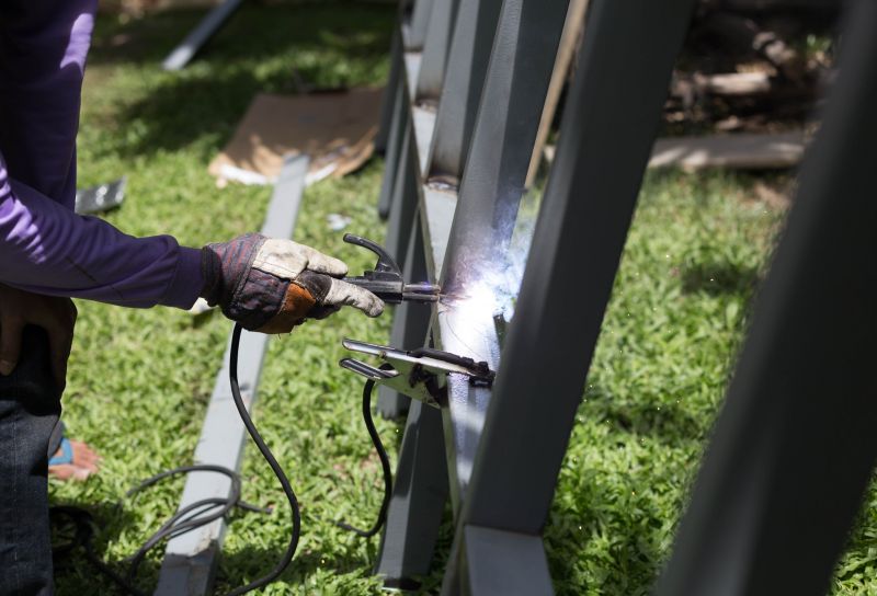 Commercial Aluminum Fence Repair