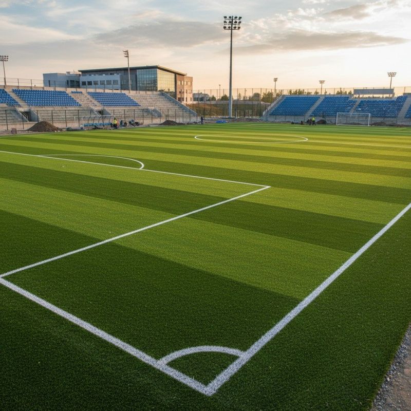 Commercial Artificial Turf Installation