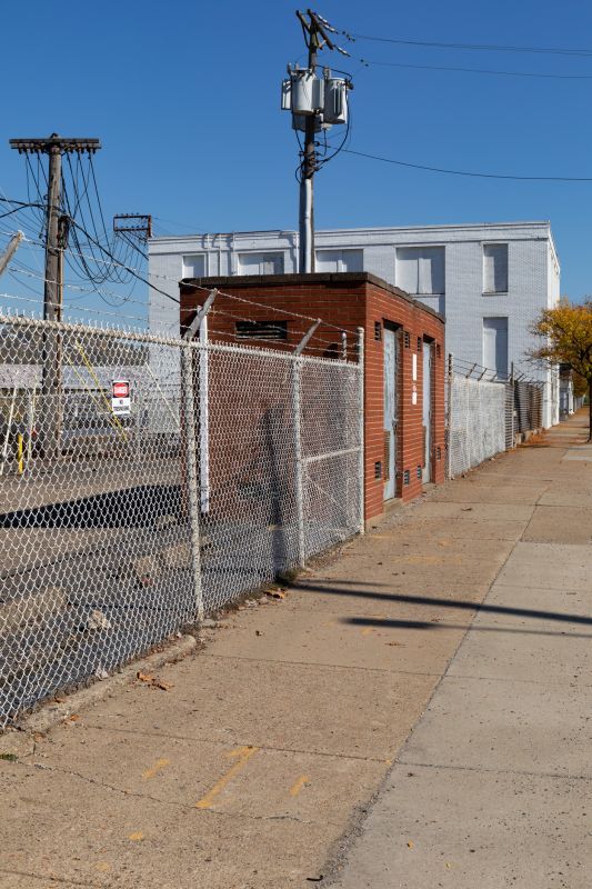 Commercial Barbed Wire Fence Installation