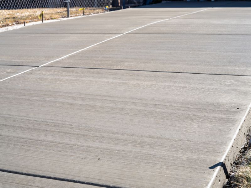 Commercial Concrete Driveway Installation