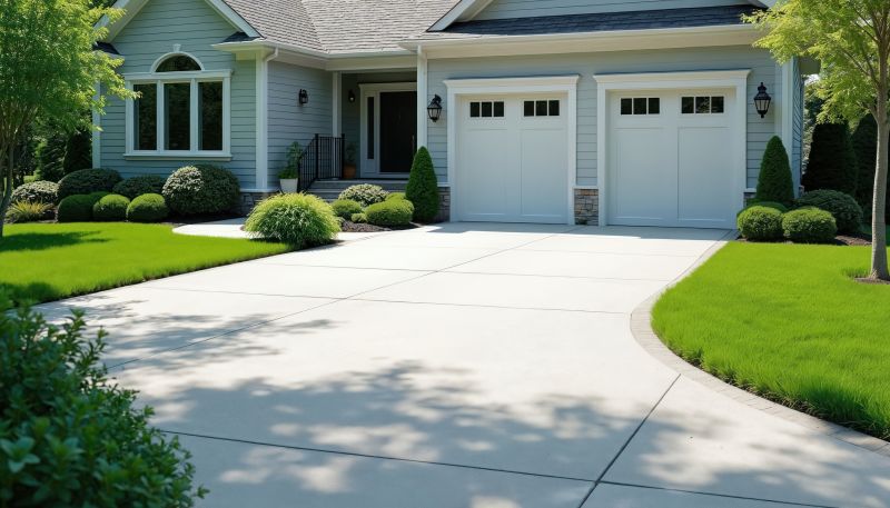 Commercial Concrete Driveway Installation