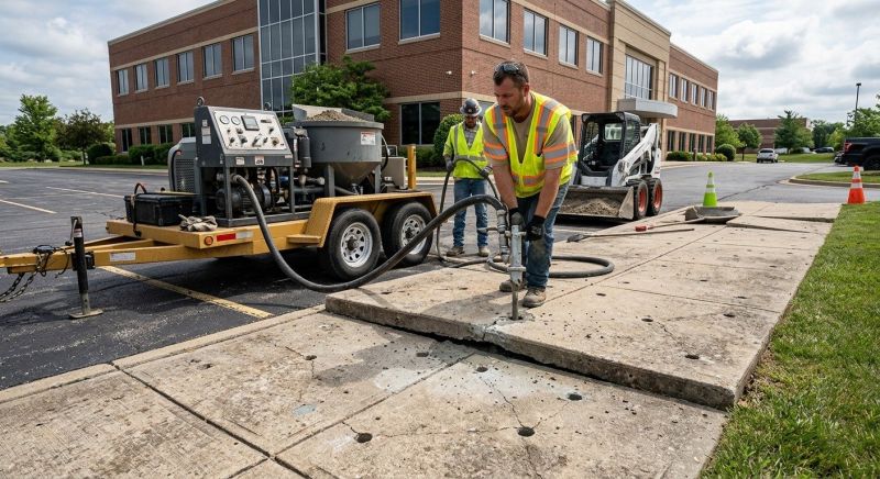 Commercial Concrete Mudjacking
