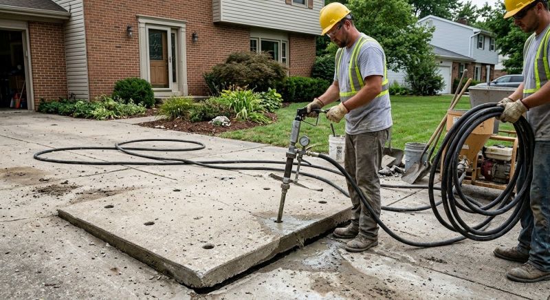 Commercial Concrete Mudjacking