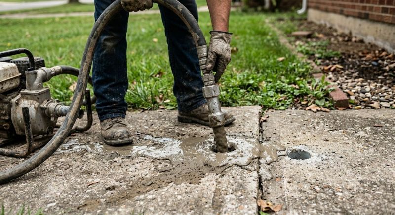 Commercial Concrete Mudjacking