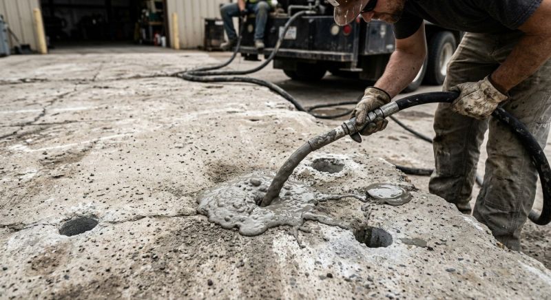 Commercial Concrete Mudjacking
