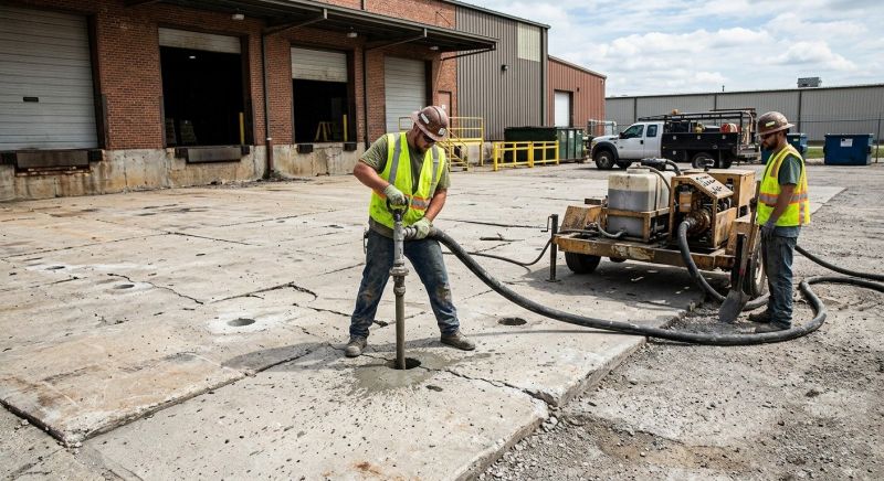 Commercial Concrete Mudjacking