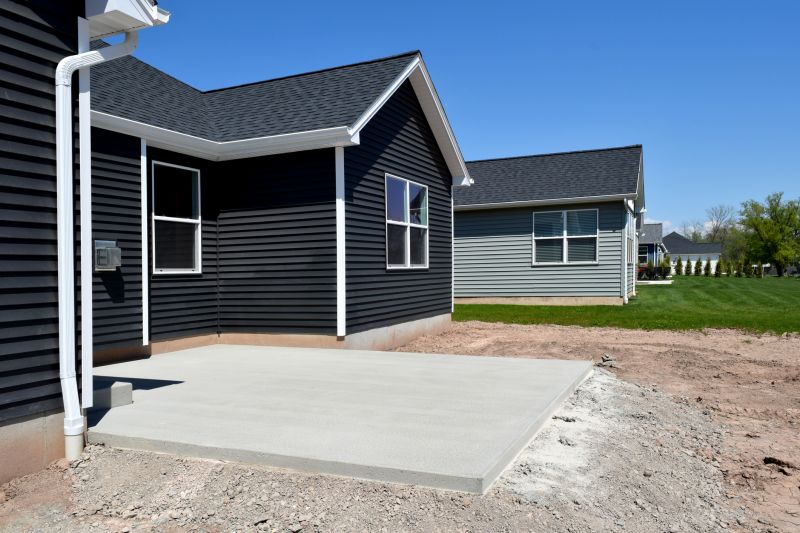 Commercial Concrete Patio Installation