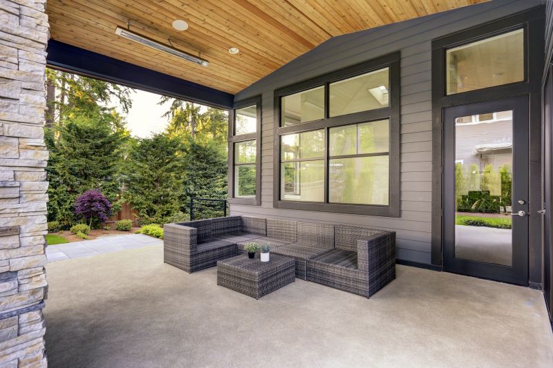 Commercial Concrete Patio Installation