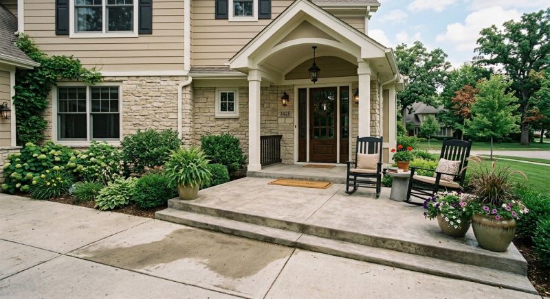 Commercial Concrete Patio Installation