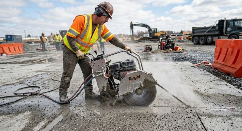 Commercial Concrete Sawing