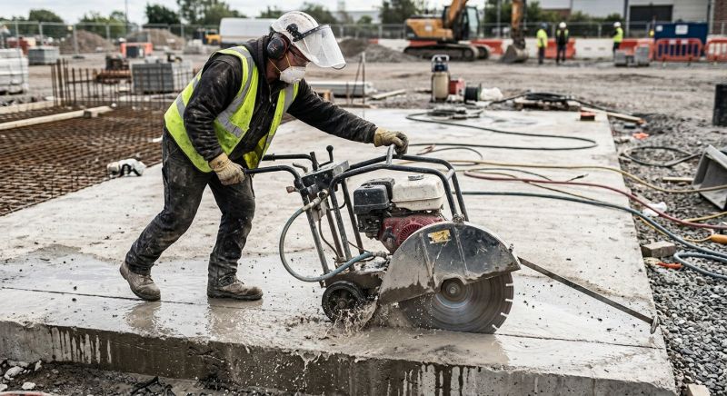 Commercial Concrete Sawing