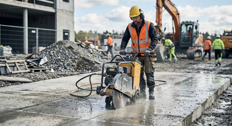 Commercial Concrete Sawing