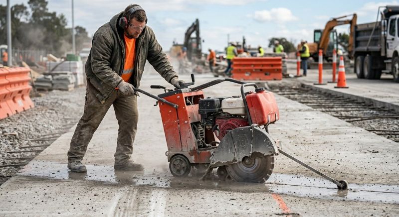 Commercial Concrete Sawing