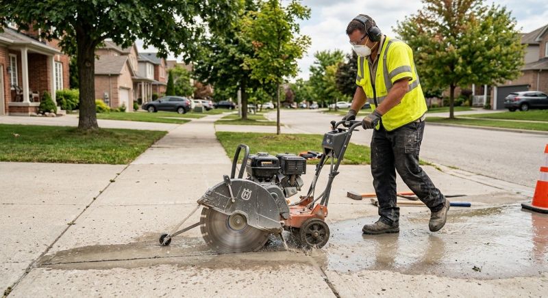 Commercial Concrete Sawing