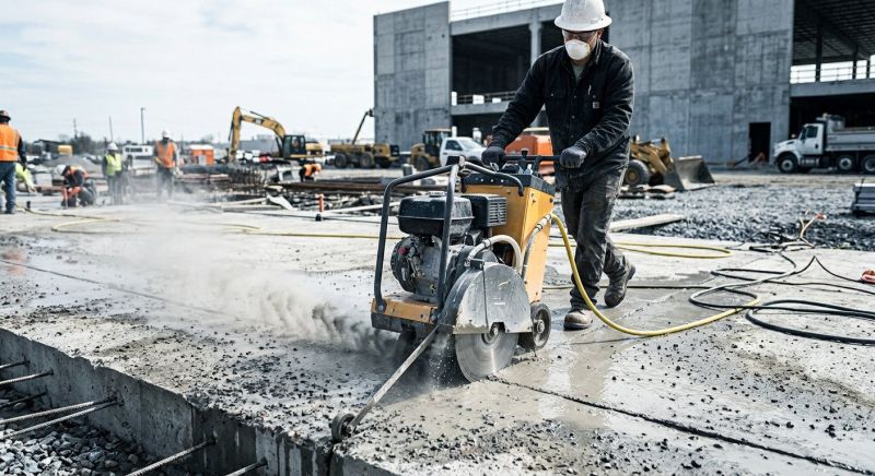 Commercial Concrete Sawing