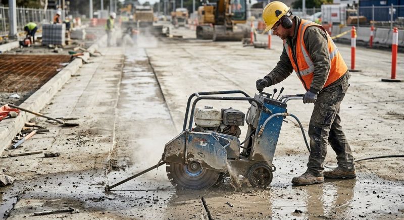 Commercial Concrete Sawing