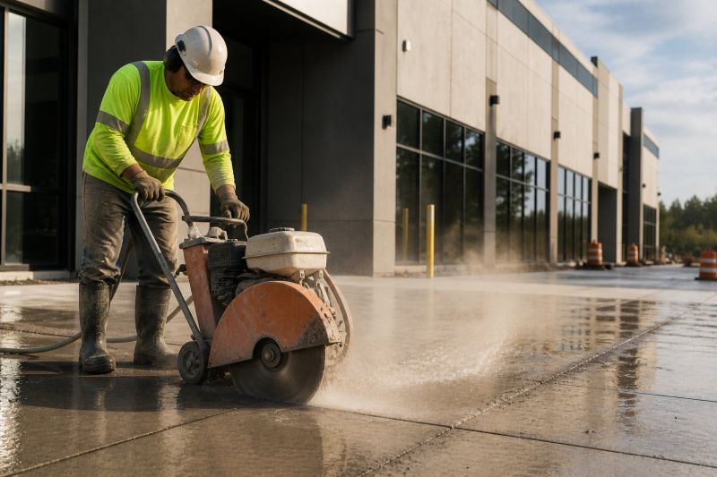 Commercial Concrete Sawing