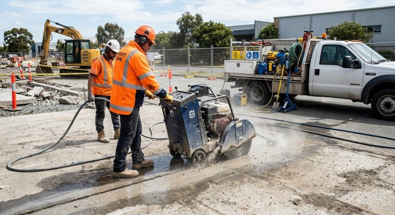 Commercial Concrete Sawing