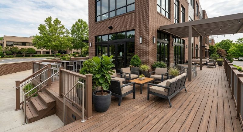 Commercial Deck Installation