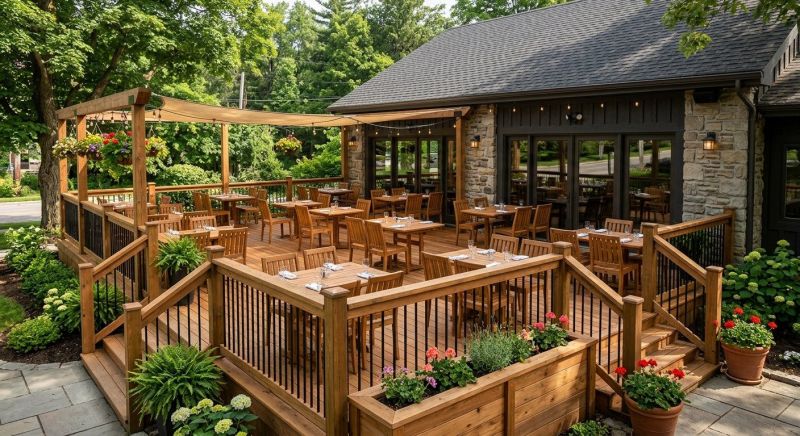 Commercial Deck Installation