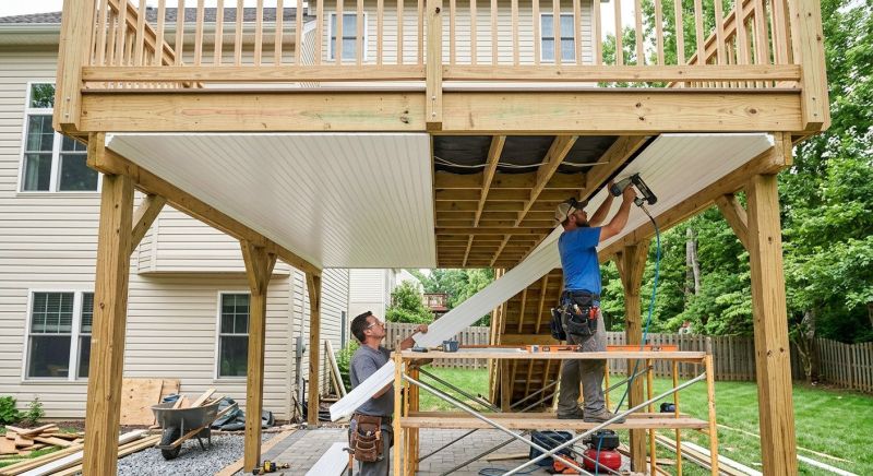 Commercial Deck Installation