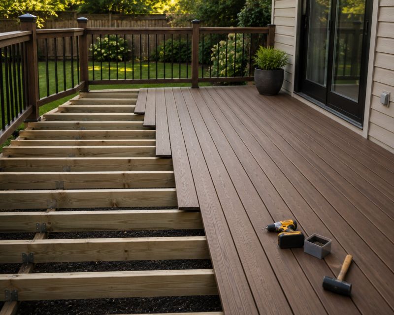 Commercial Deck Installation
