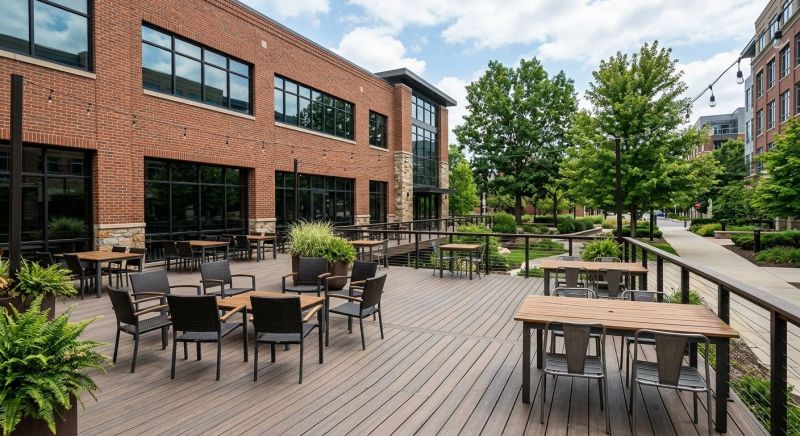 Commercial Deck Installation
