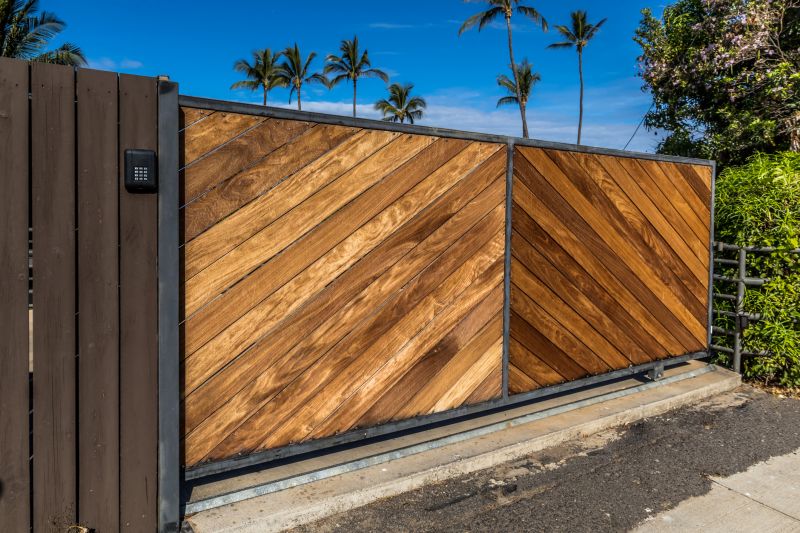 Commercial Driveway Gate Installation