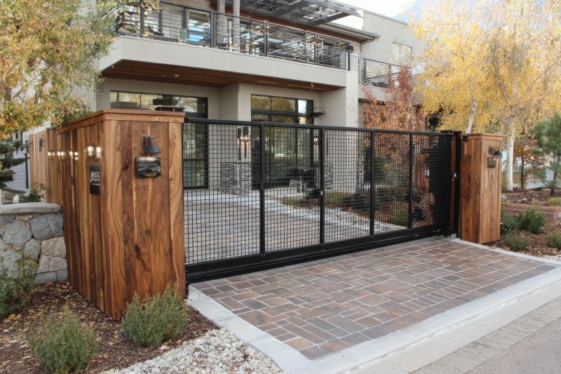 Commercial Driveway Gate Installation