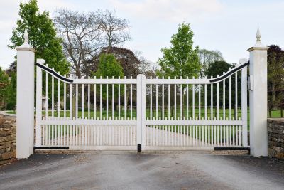 Commercial Driveway Gate Installation