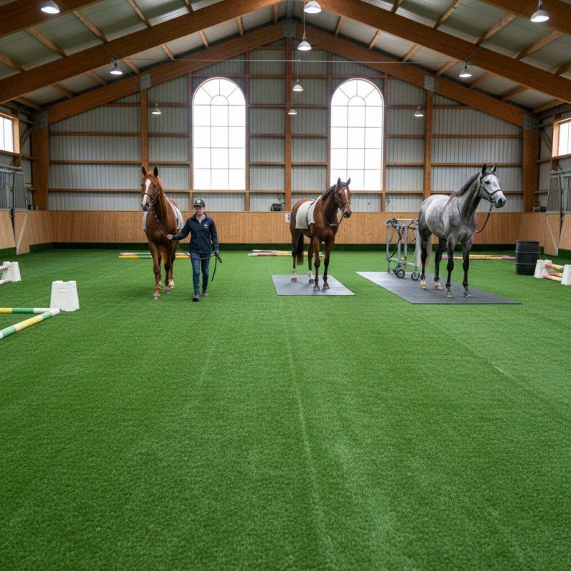 Commercial Equine Turf Installation