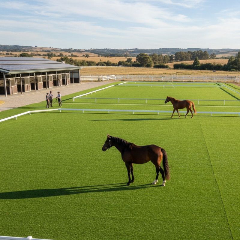 Commercial Equine Turf Installation