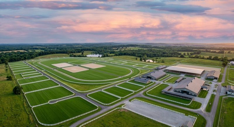 Commercial Equine Turf Installation