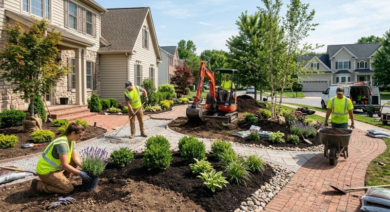 Commercial Landscaping Installation