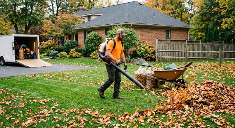 Commercial Lawn Cleanup