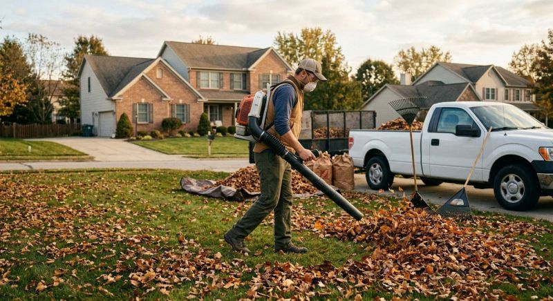 Commercial Lawn Cleanup
