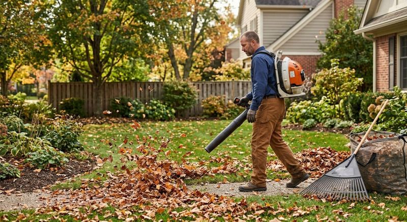Commercial Lawn Cleanup