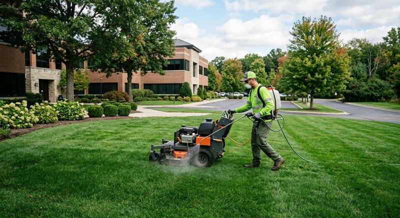 Commercial Lawn Cleanup
